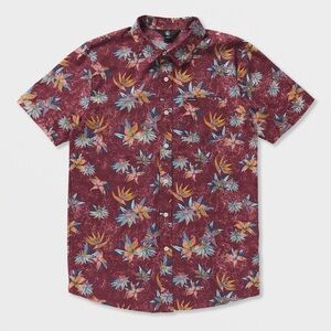 NWOT VOLCOM ARBLER SHORT SLEEVE SHIRT - PORT Hawaiian